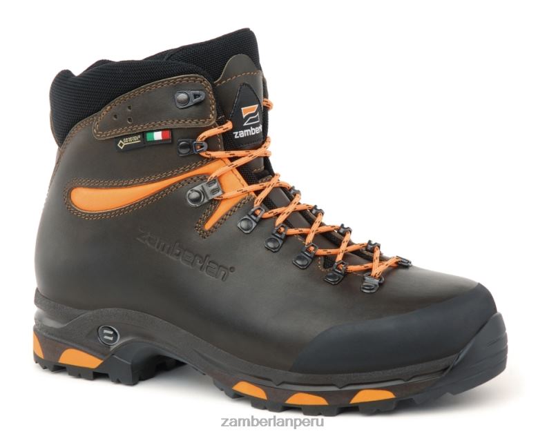 Zamberlan marrón oscuro/naranja hombres jackrabbit gtx rr horma ancha 6L4T6137