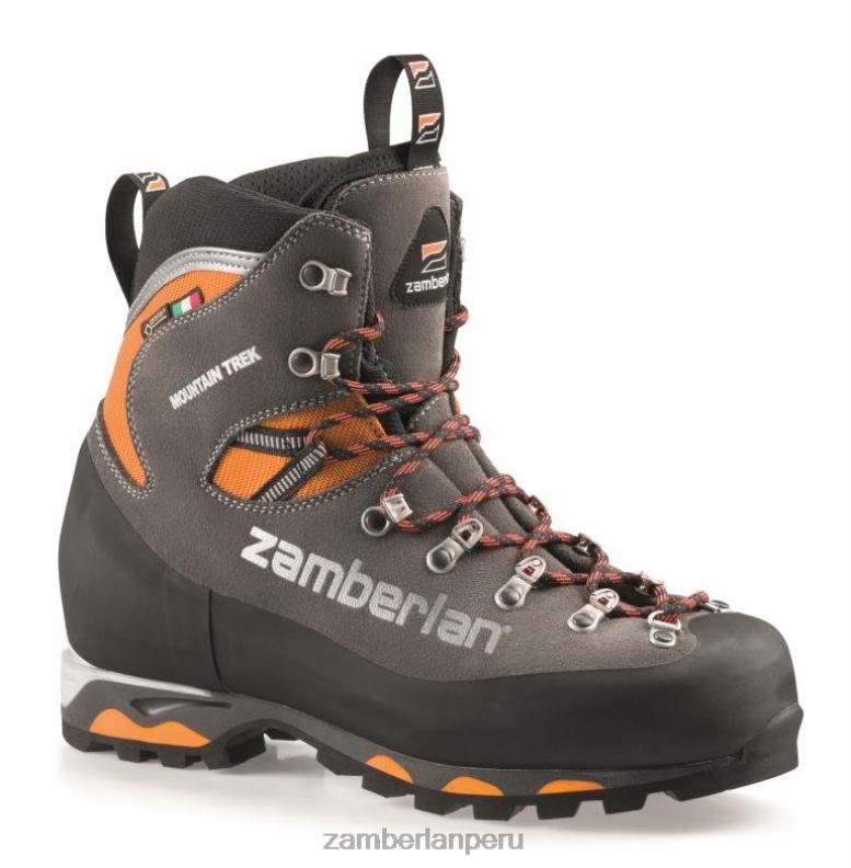 Zamberlan grafito/naranja hombres caminata de montaña gtx rr 6L4T6140