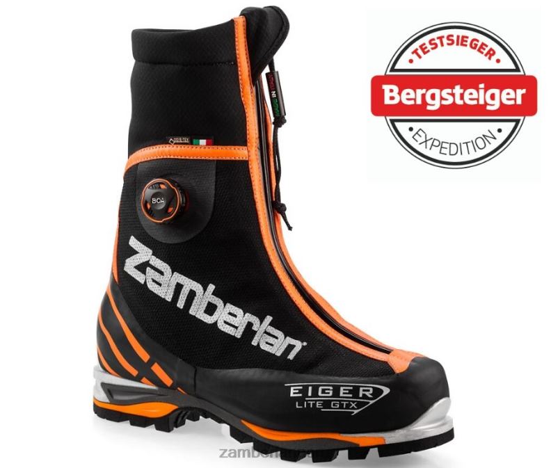 Zamberlan negro/naranja hombres eiger lite gtx rr boa pu 6L4T629