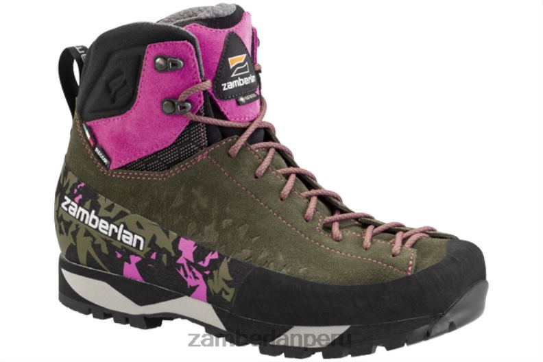 Zamberlan verde oscuro/lila mujer salathe trek gtx wns 6L4T6219